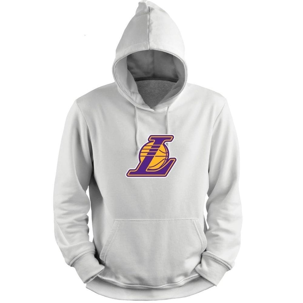 Blusa Moletom Capuz Basquete LA Los Angeles Laker Basketball