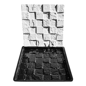 Forma 3D Gesso e Cimento ABS - Sâo tomé 28x28