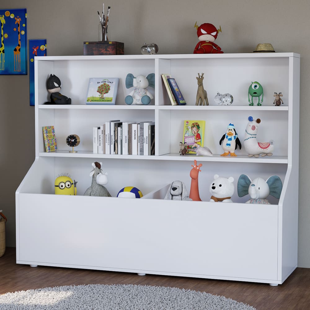 Estante Organizadora De Brinquedos Em MDF