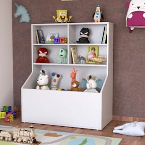Organizador De Brinquedos Quarto Infantil Em MDF