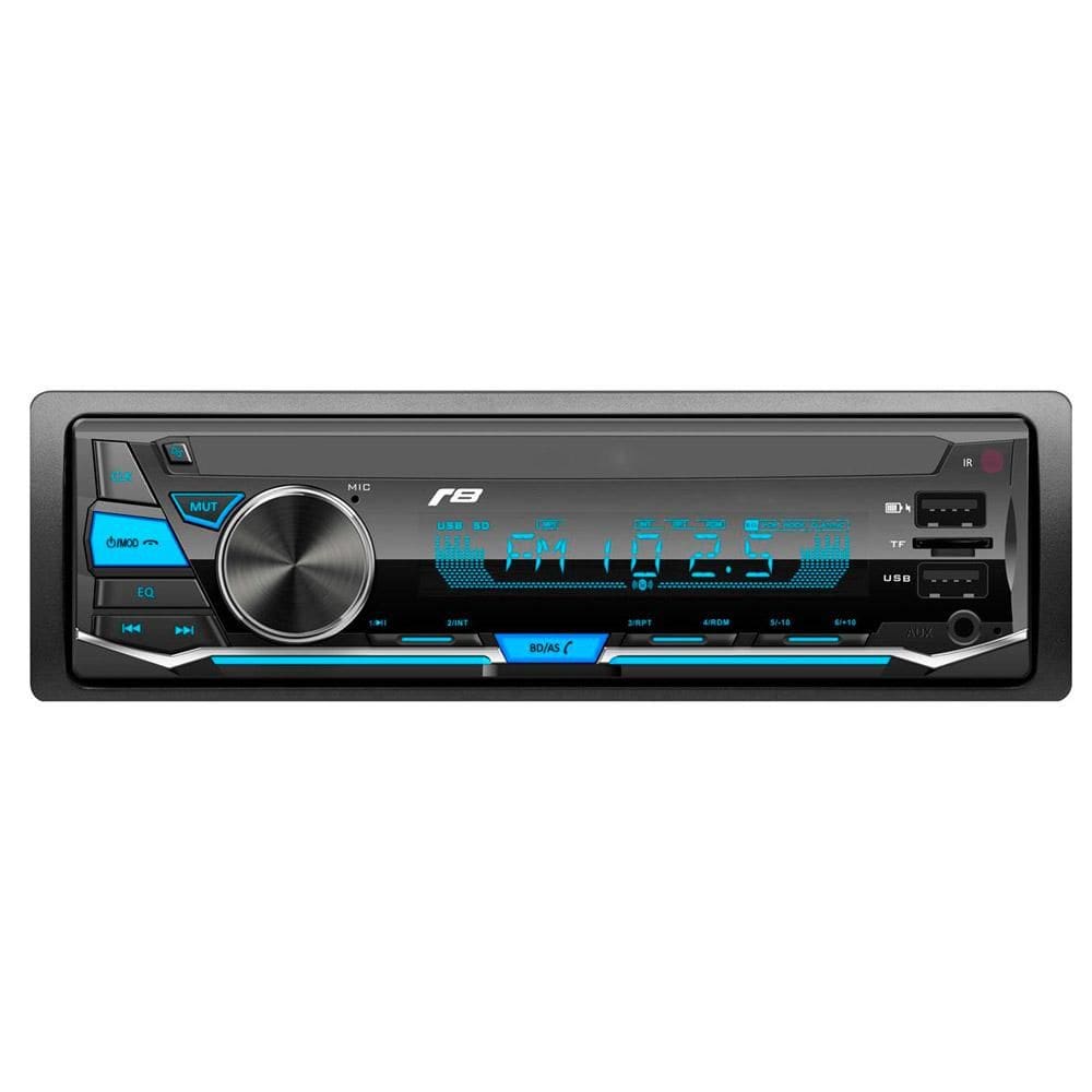 Som Automotivo Bluetooth MP3 USB SD JR8 1010BT
