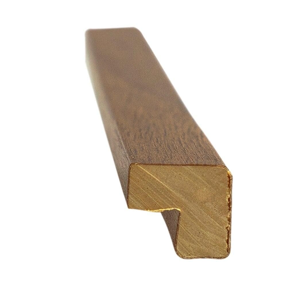 Perfil Painel Ripado Modaza MD Imbuia Direito, 285 x 0,99 cm