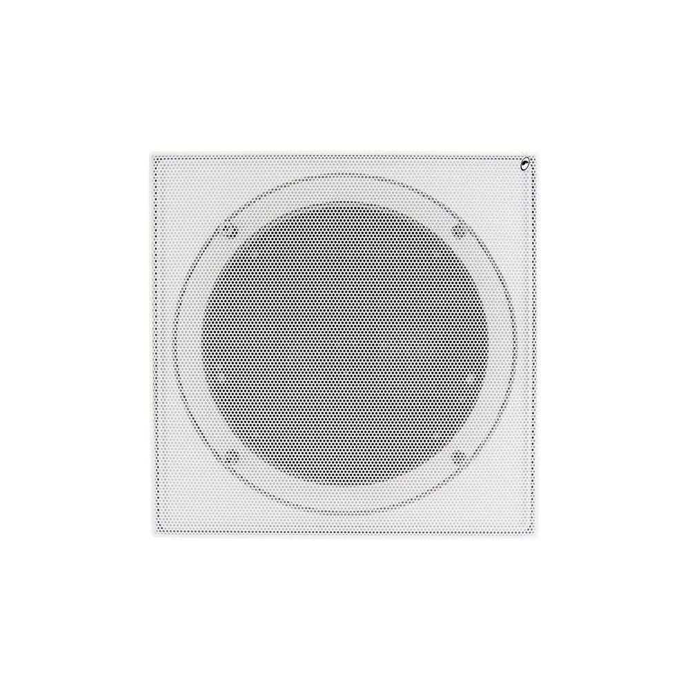 Arandela Teto Quadrada Ceiling Kazaudio Coaxial C6CQ 6,5” 50W RMS By Hurricane