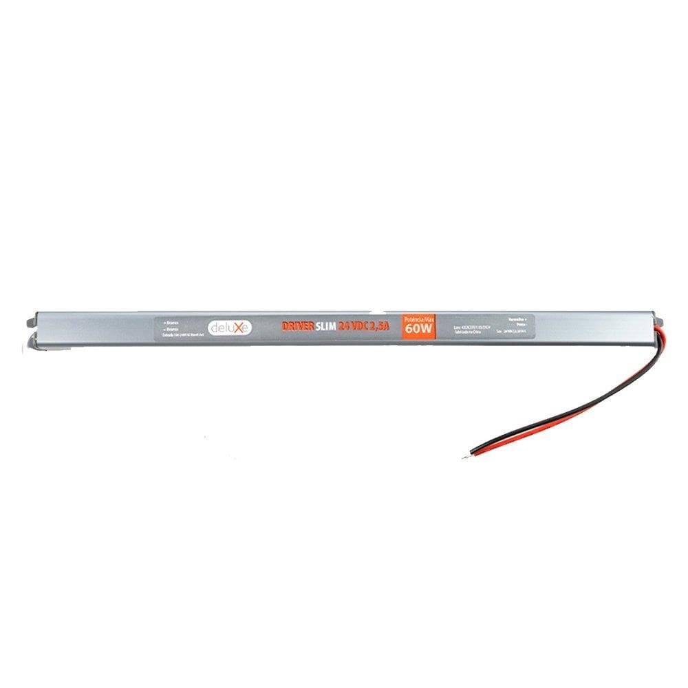 Driver Avant Deluxe Slim Para Fita Led 12V 5A 60W Bivolt