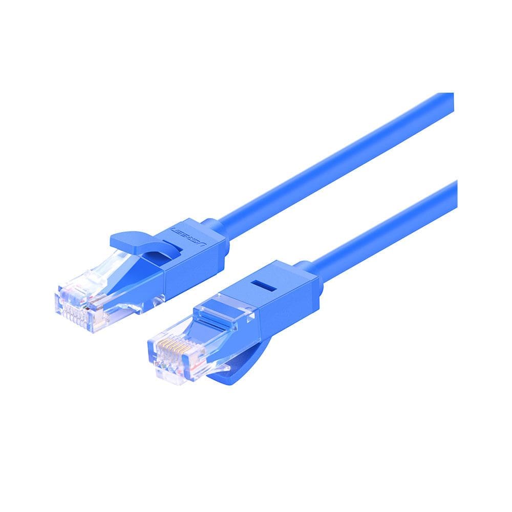 Cabo De Rede Ugreen Nw102, 3 Metros, Cat6 U/utp Azul