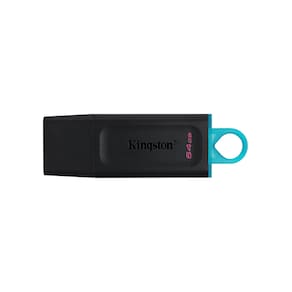Pen Drive Kingston Dtx 64gb Usb 3.2 Preto E Azul Dt Exodia