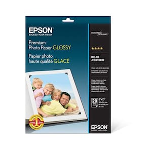 Papel fotográfico Epson Premium GLOSSY 20 folhas 8x10in