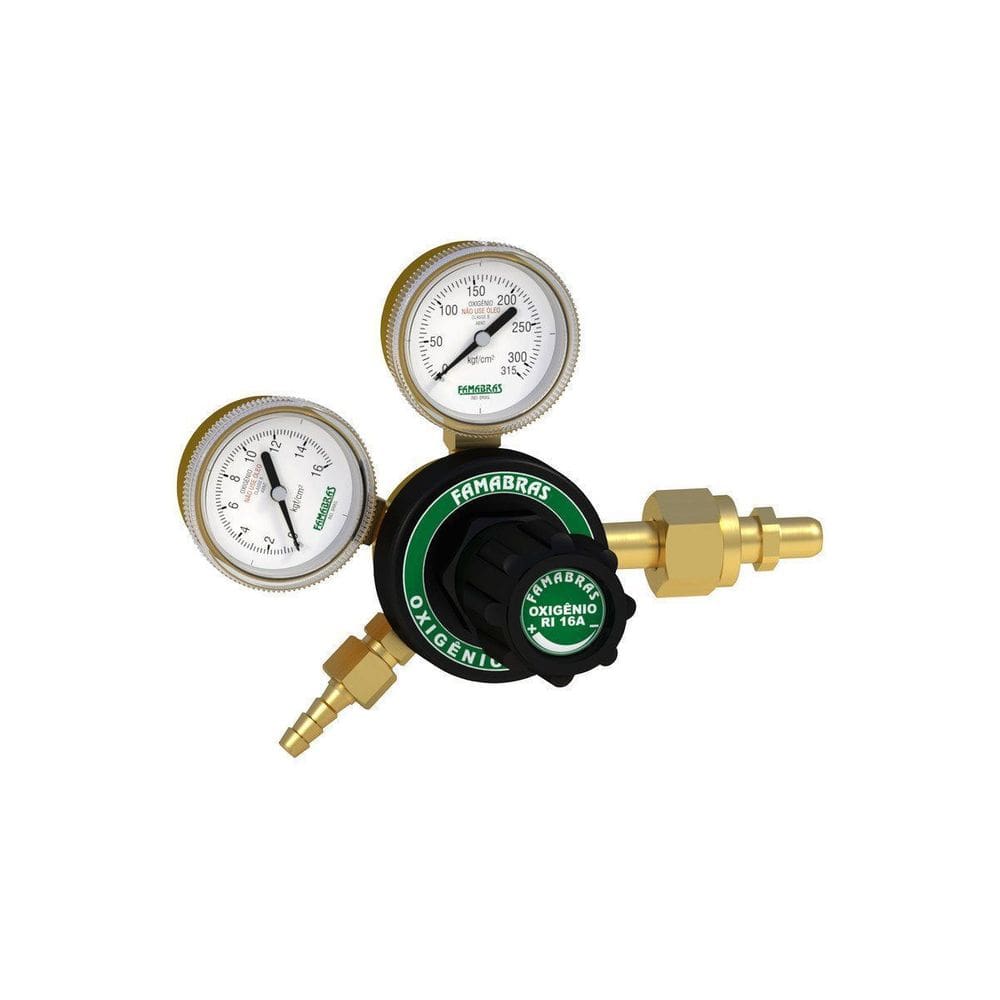 Regulador de Pressão Oxigênio RI-16A Famabras