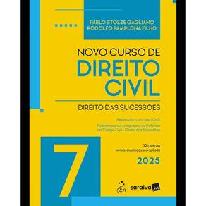 Novo Curso De Direito Civil Direito Das Sucessoes