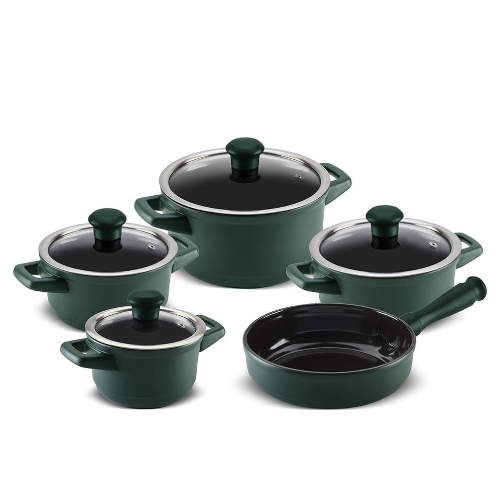 Jogo de Panelas de Cerâmica Smart Duo 5 Peças Matte Ceraflame