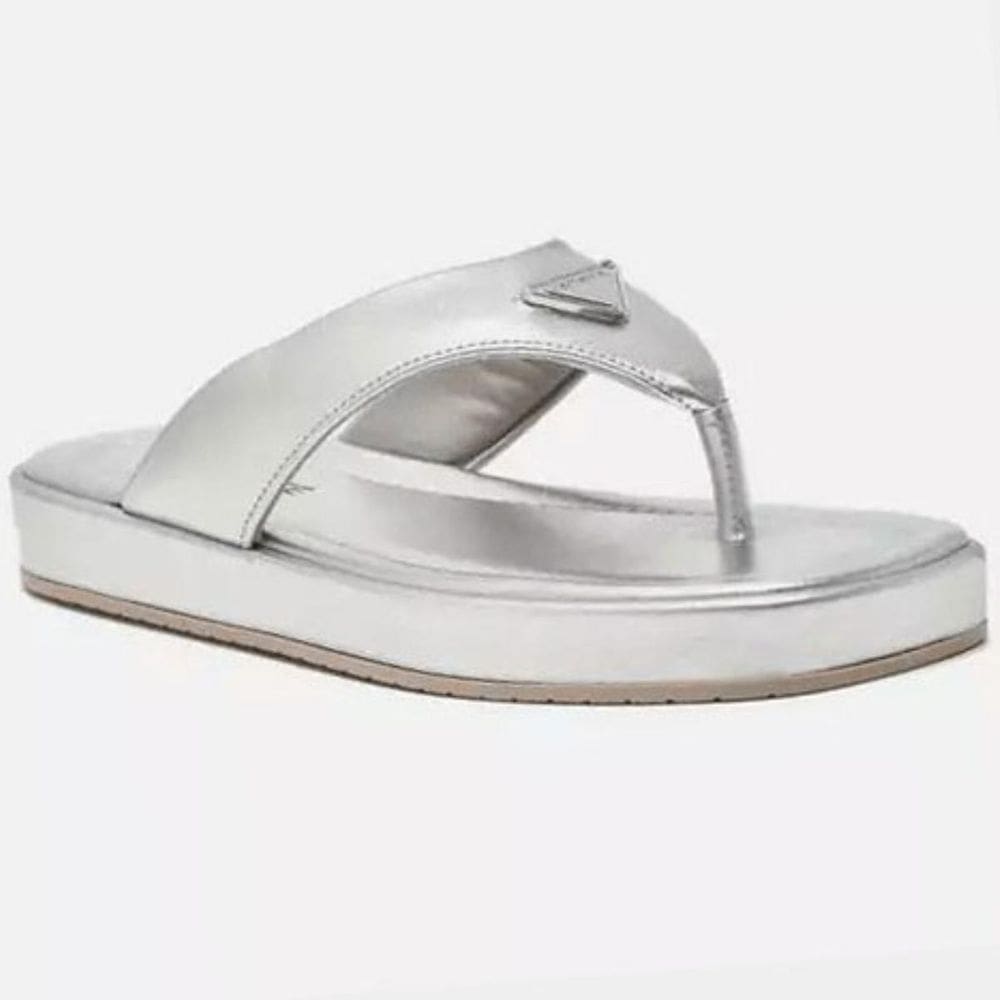 Chinelo Via Marte Asa Delta Feminino - Prata
