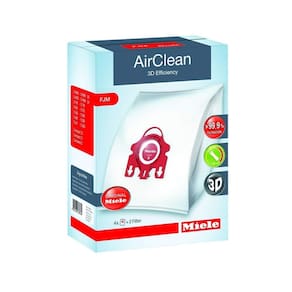 Sacos de aspirador Miele AirClean Type FJM, pacote com 8