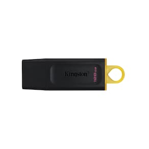 Pen Drive Kingston Dtx 128gb Usb 3.2 Preto E Amarela Exodia