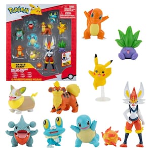 Conjunto de figuras Pokémon Proxy Battle 10 Pack PKW2855