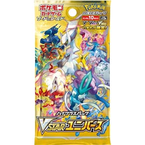 (1 pacote) Jogo de cartas Pokémon Japanese High Class VSTAR Universe S12a Booster Pack