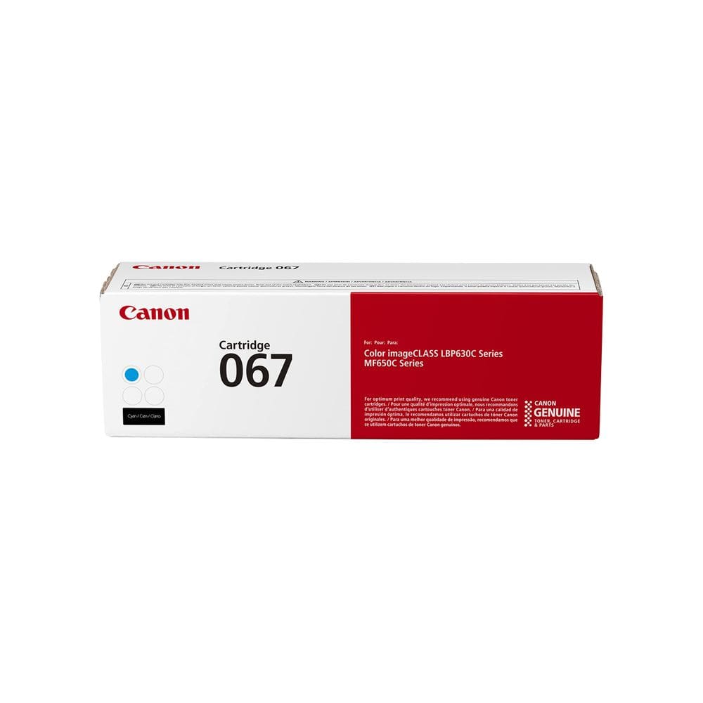 Cartucho de toner Canon 067 ciano compatível com impressoras MF656cdw