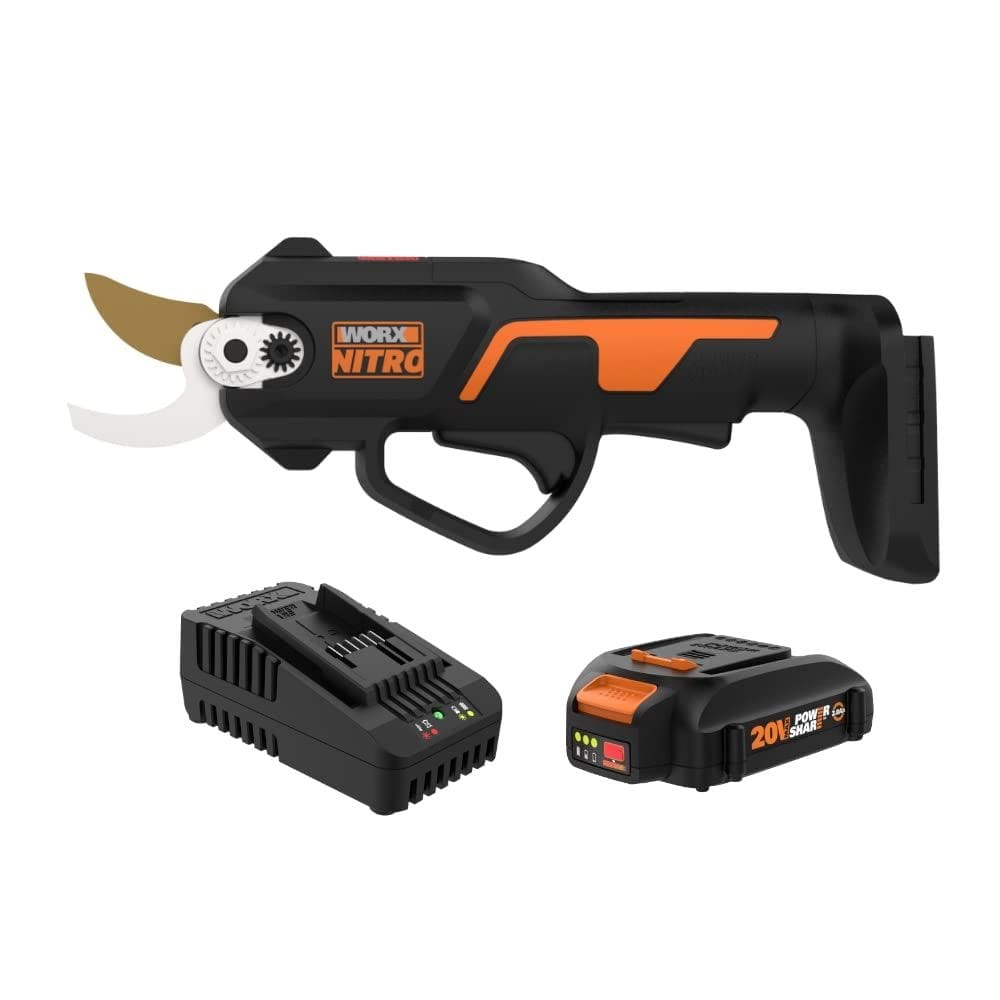 Tesoura de poda/tesoura WORX NITRO WG330 20V (bateria e carregador)