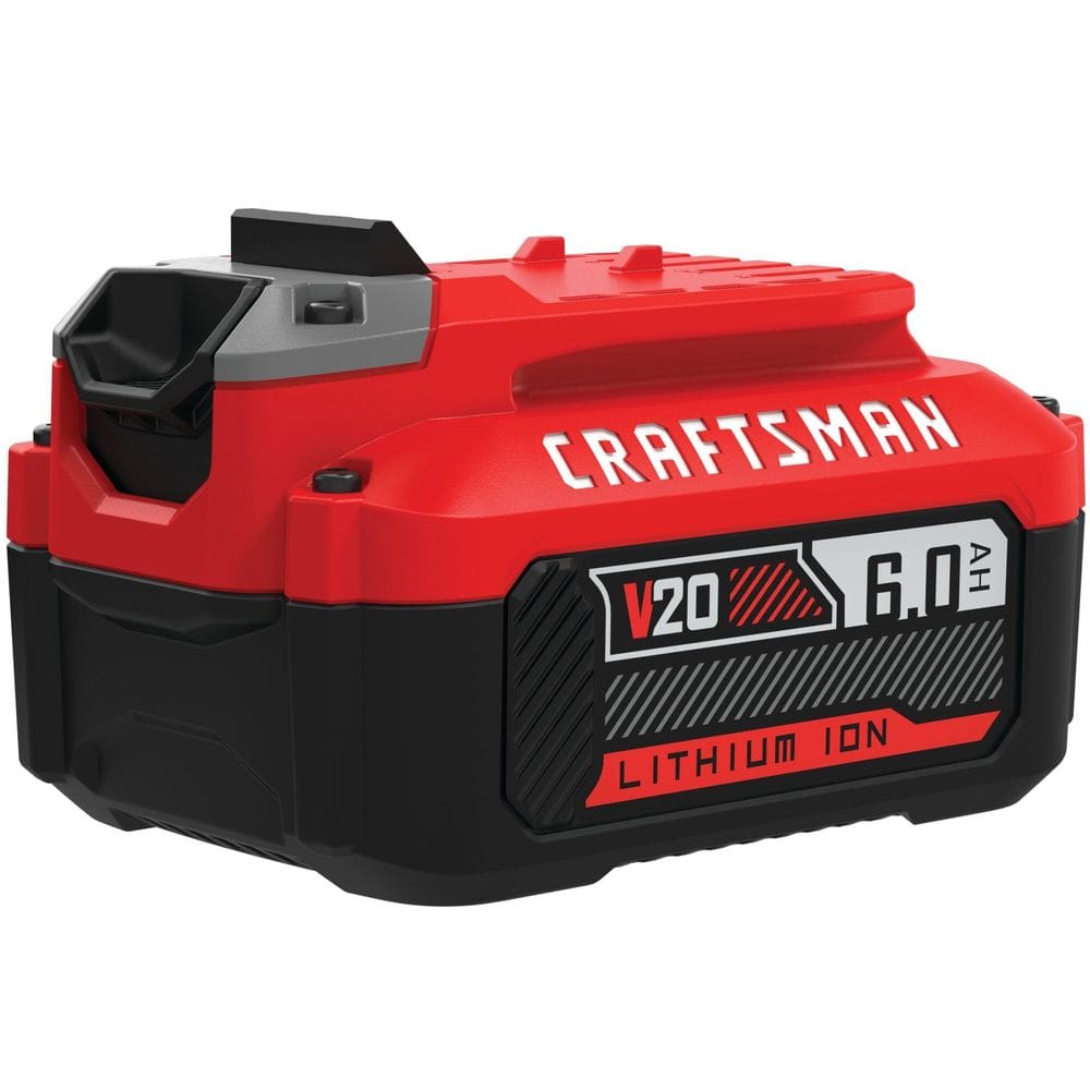 Bateria de ferramenta elétrica Craftsman V20 6Ah de íon de lítio CMCB206