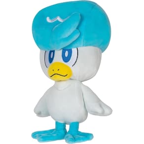 Brinquedo de pelúcia Pokémon Quaxly 20 cm com detalhes autênticos