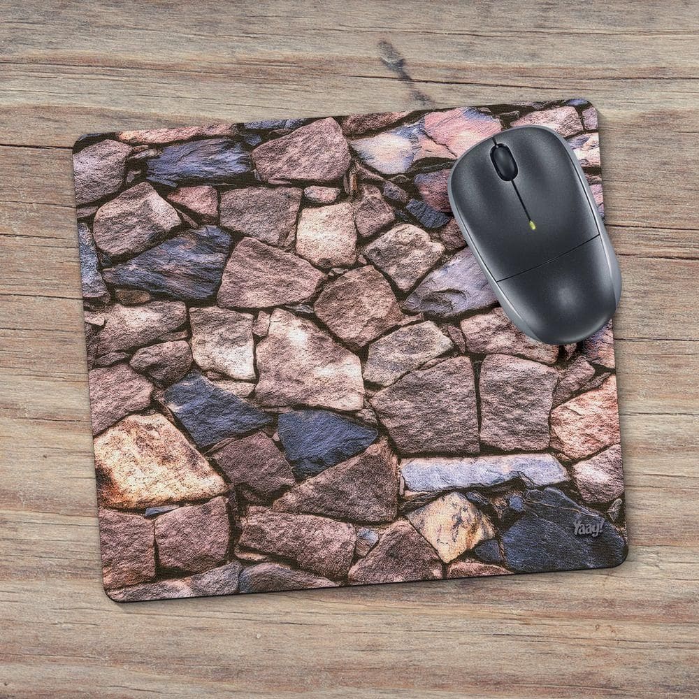 Mouse Pad Textura Muro De Pedras