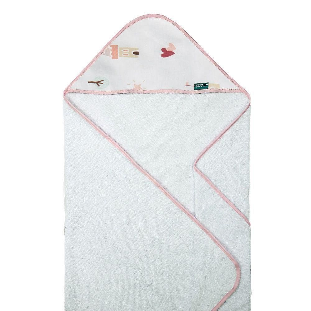 Toalha De Banho Baby Com Capuz Extra Macia 100% Algodão - Conto De Fadas