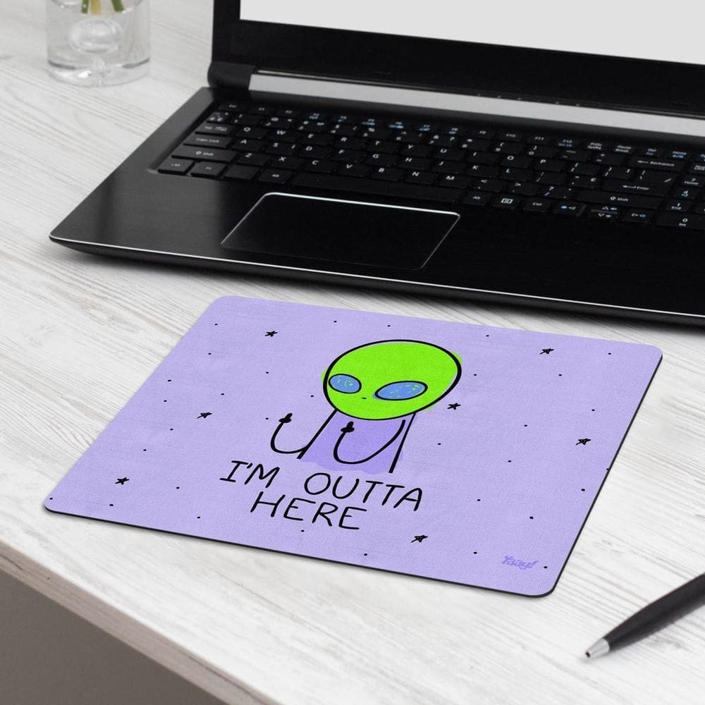 Mouse Pad Drpepper Et Alien I`m Outta Here