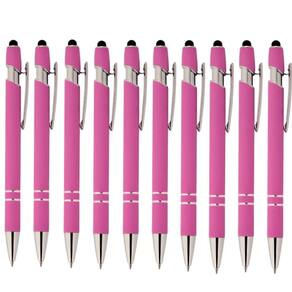 Kit Com 10 Unidades - Canetas Esferográfica Touch 2 Aneis