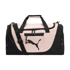 Mochila PUMA Evercat Candidate para mulheres preta/rosa claro