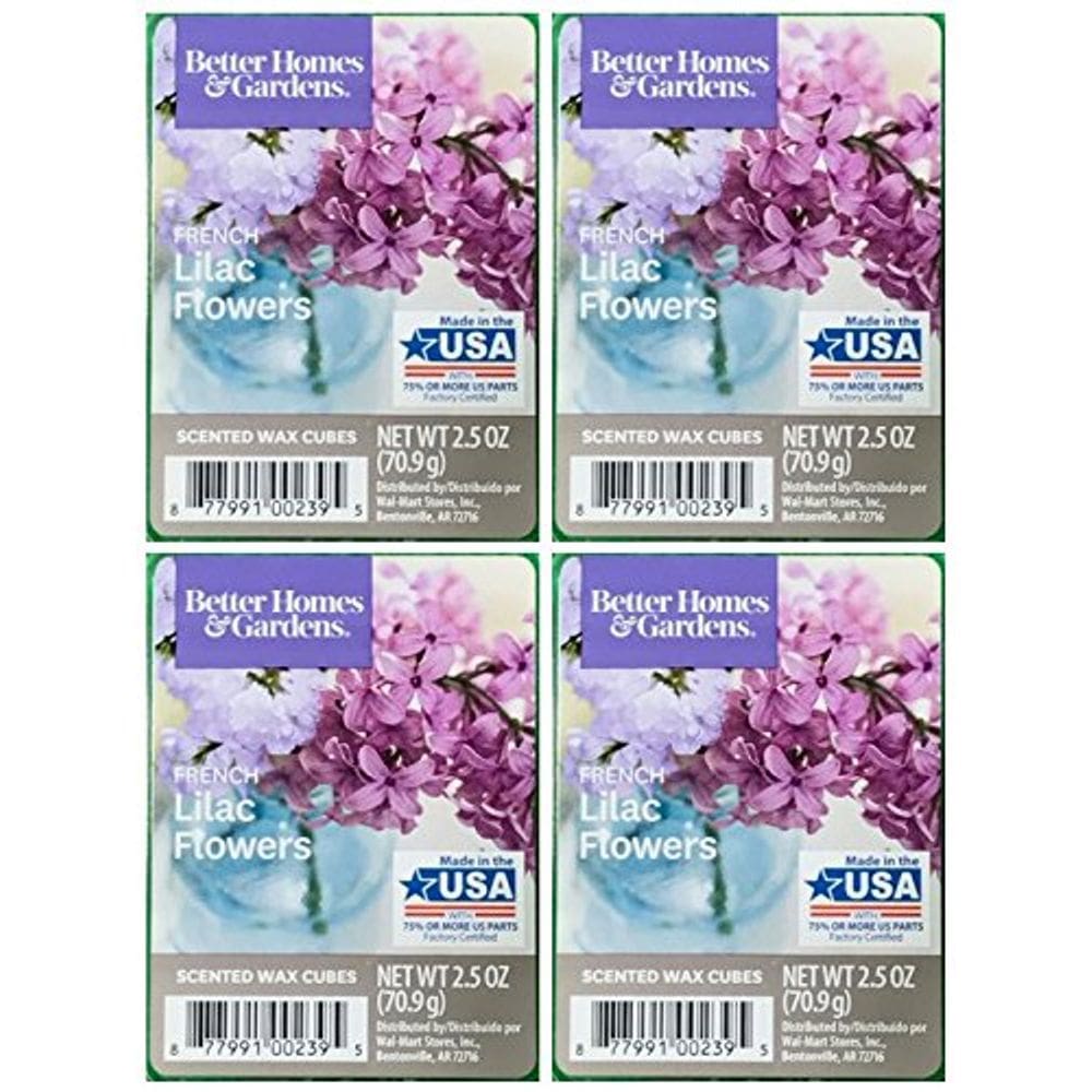 Wax Melt Cubes Better Homes & Gardens Flores lilás francesas