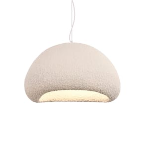 Lustre Pendente Sindora DCD04087 50cm Branco E27 Bivolt