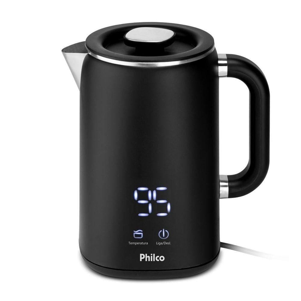 Chaleira Elétrica Philco 1,8L Painel Digital PCH18B 220V