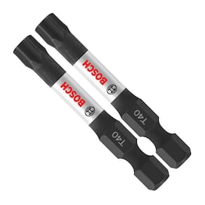 Brocas elétricas para aparafusar BOSCH ITT402B Torx #40, pacote com 10