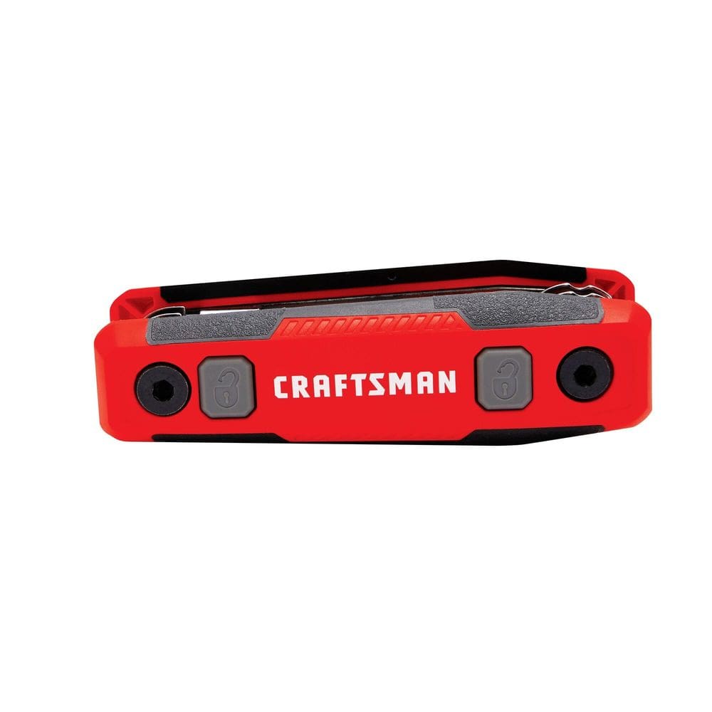 Conjunto de chaves hexagonais CRAFTSMAN Folding Locking 8 peças SAE