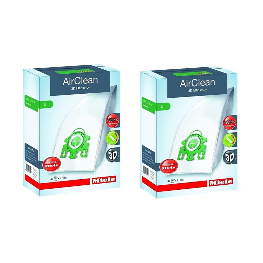 Sacos de aspirador Miele Type U AirClean S7 Upright (8 sacos)