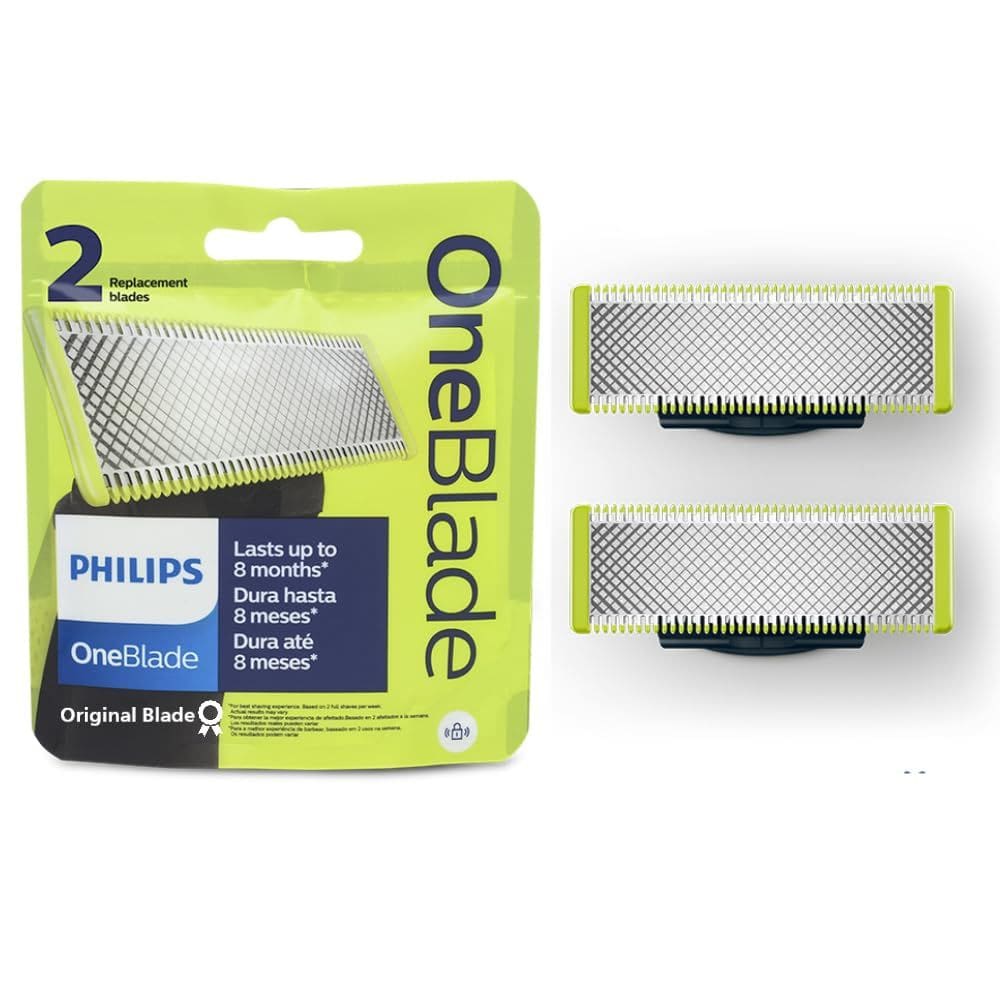 Lâmina híbrida para Philips OneBlade QP220/51 - Prata