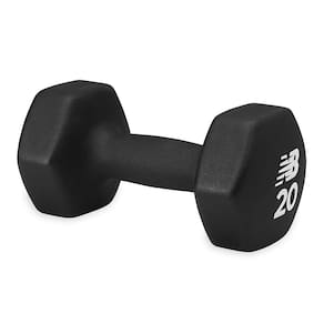Peso manual de neoprene com halteres New Balance 9 kg (único)