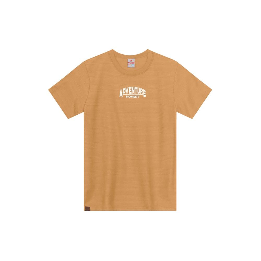 Camiseta infantil menino em malha Brandili