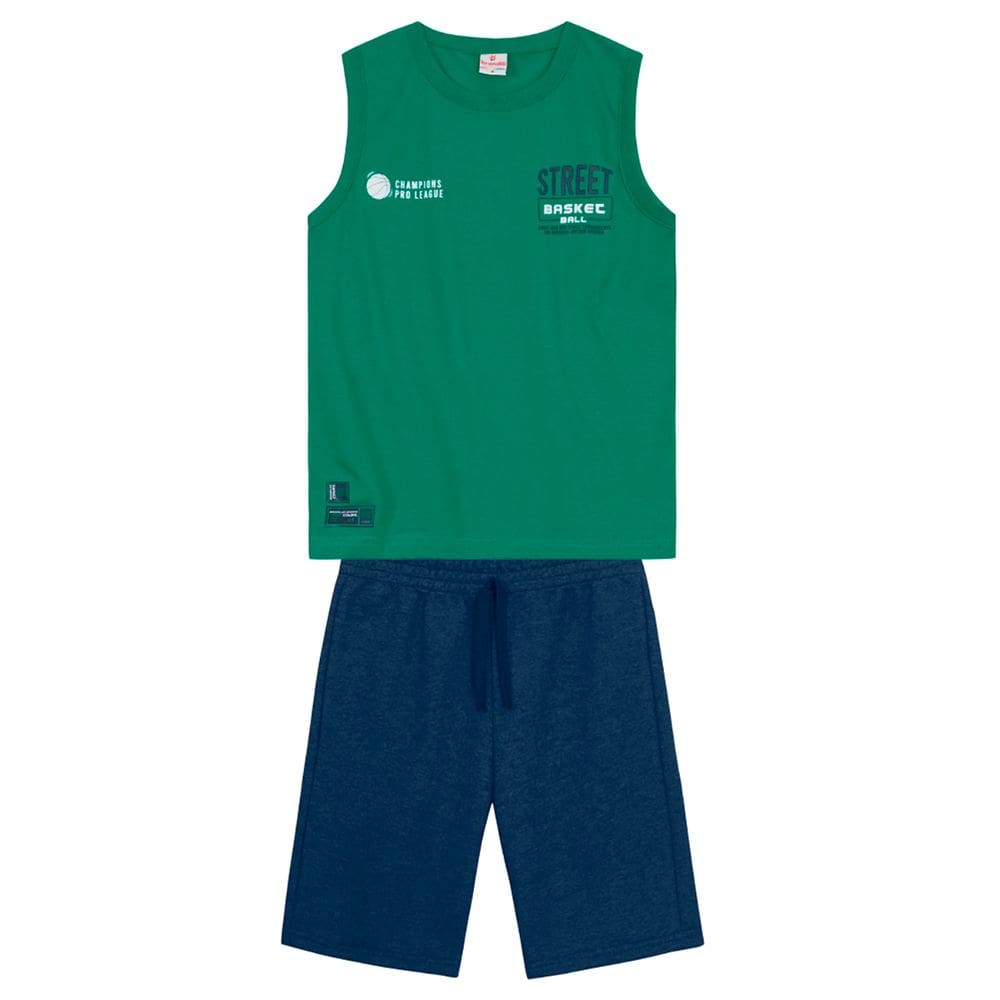 Conjunto infantil menino street Brandili
