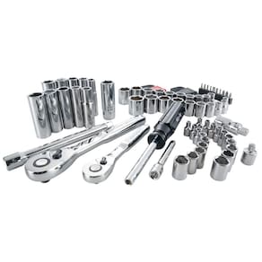 Conjunto de ferramentas mecânicas CRAFTSMAN de 1/4 de polegada Drive 83 peças