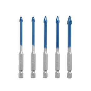 Conjunto de brocas Bosch PTBX05 Porcelanato 5 peças