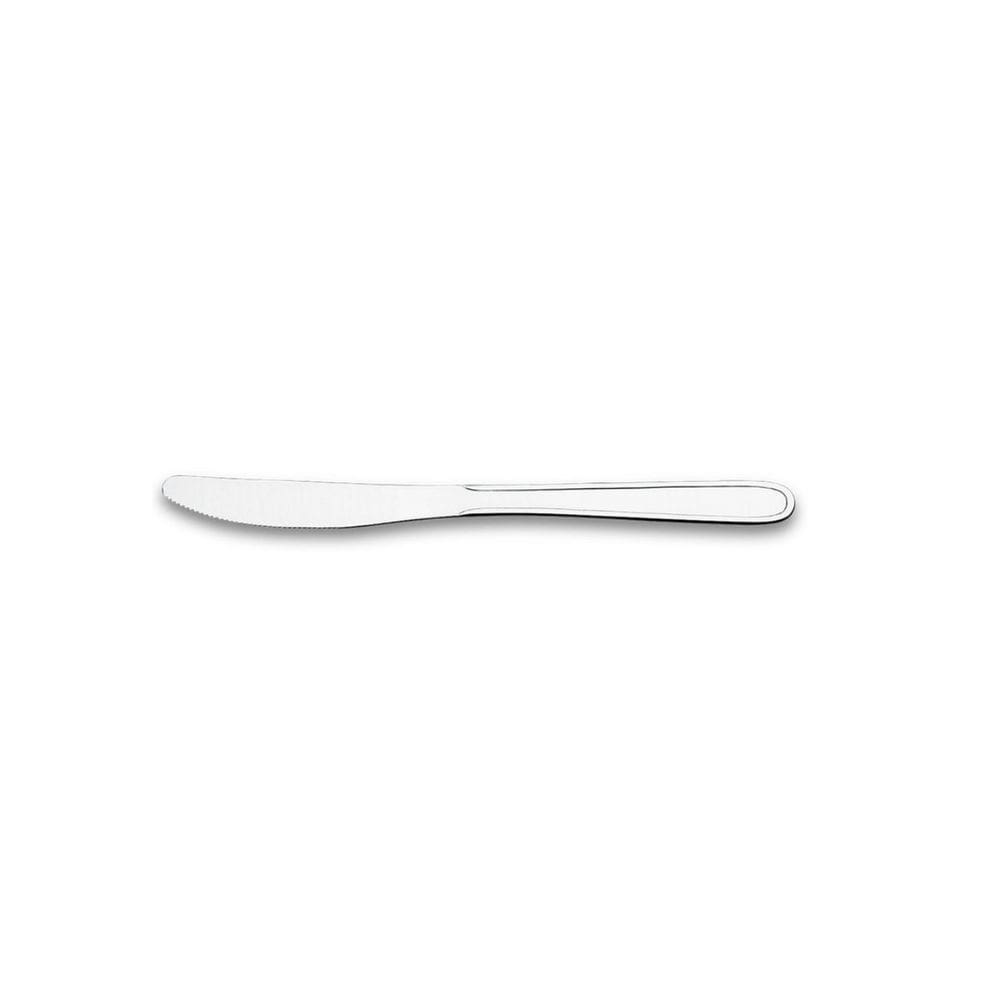 Jogo de Faca de Mesa Dúzia Siena Kit 12 Unid - Aço Inox para Buffet, Restaurante e Bar