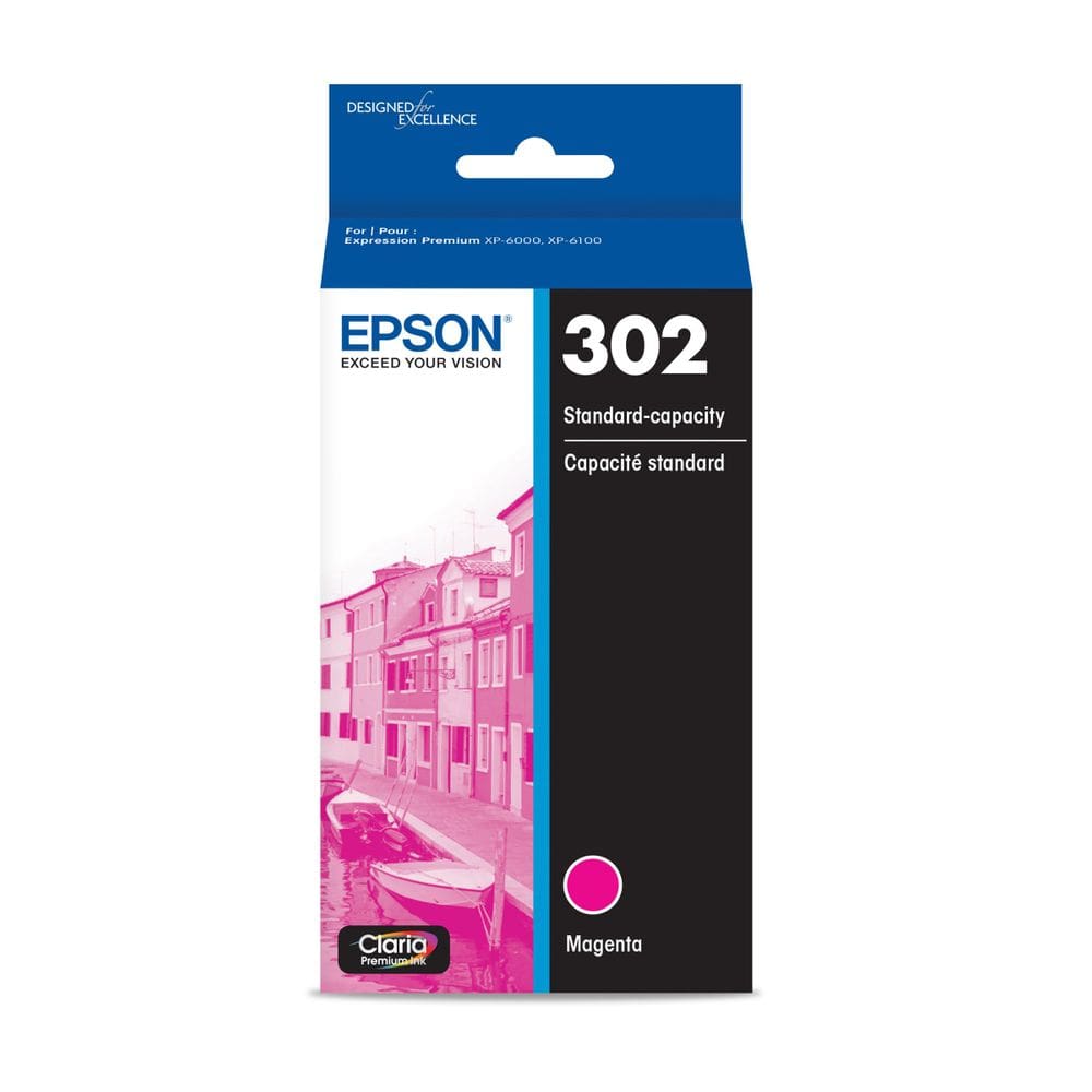 Tinteiro Epson 302 Claria Premium Magenta T302320-S