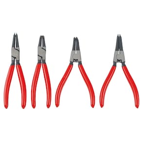 Conjunto de alicates Snap Ring CRAFTSMAN, pacote com 4, 18 cm, reto e curvo