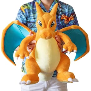 Brinquedo de pelúcia Pokémon Jumbo Charizard 24 cm - licenciado oficialmente