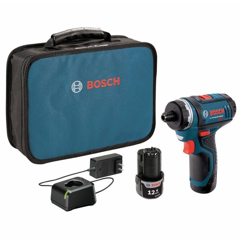 Kit de driver de bolso BOSCH PS21-2A 12V, máximo de 2 velocidades com 2 baterias