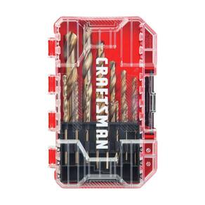 Conjunto de brocas Craftsman Gold Oxide de 14 peças para madeira, plástico ou metal