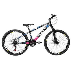 Bike Aro 26 Alumínio KOG 21v Alumínio Com Vmaxx Freeride Tipo Viking X25 Grau