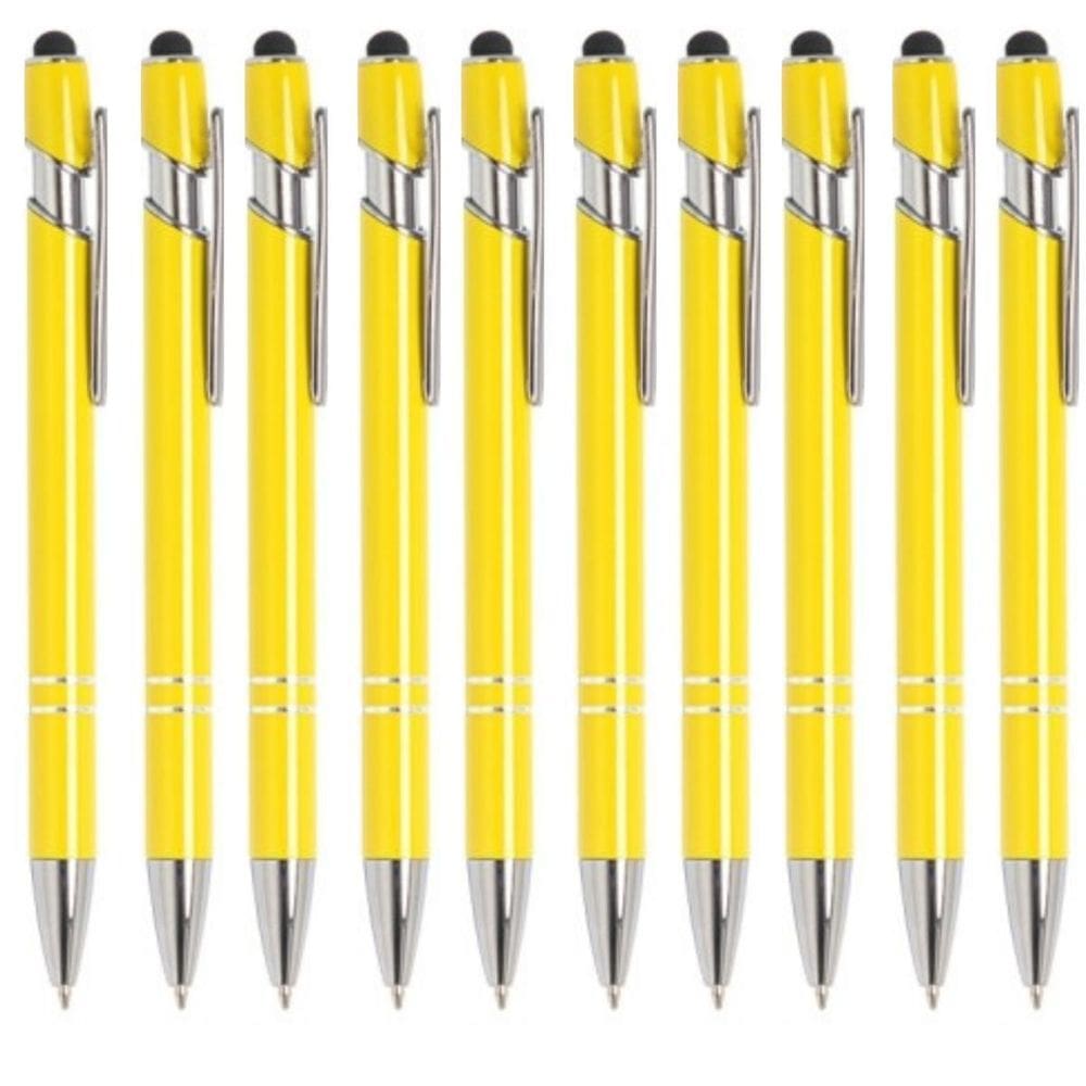 Kit 100 Canetas Touch 2 Em 1 Mais Conforto E Produtividade