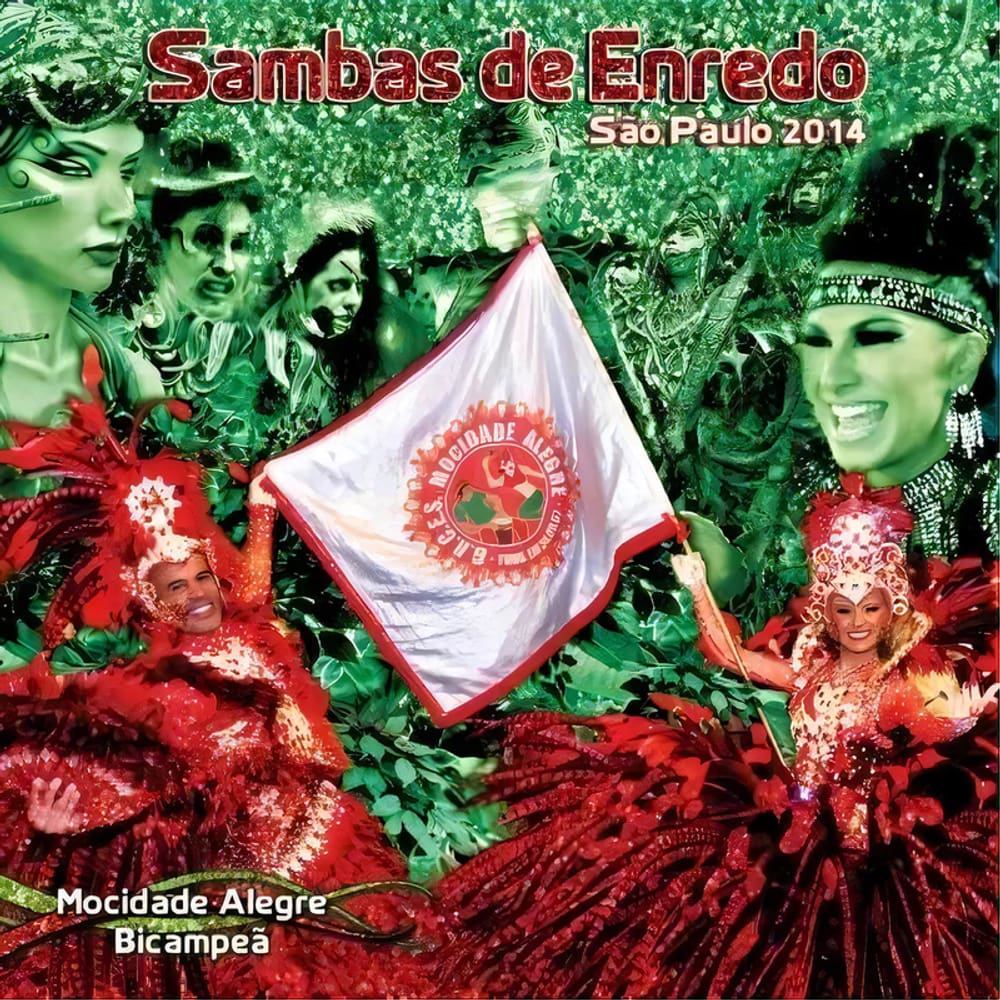 CD Sambas De Enredo Sp 2014 - 2 Cds (Raro) DUPLO