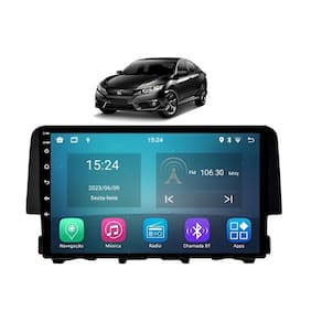 Kit Multimídia Civic G10 2017 / 2022 Android 9 Pol 2/32Gb Carplay Gps - Vision 8990CP